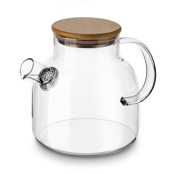 Dzbanek szklany ze spiralą i podgrzewaczem ceramicznym Konighoffer Nexo 1,3 l