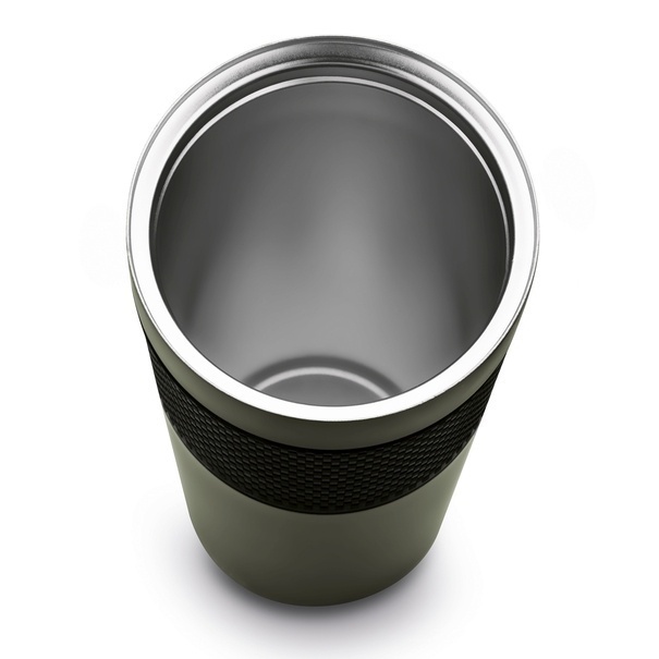 Kubek termiczny Konighoffer Nevis 450 ml ciemnozielony