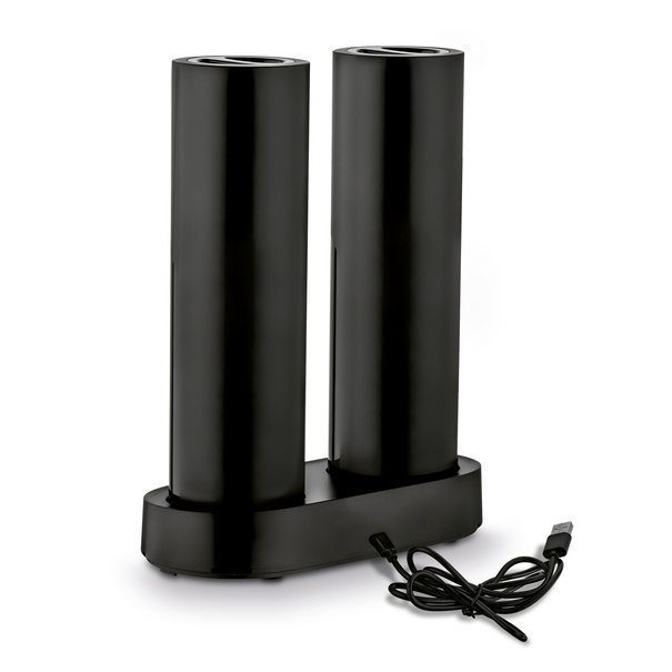 Młynki elektryczne do soli i pieprzu Starke Pro Paros 2 sztuki