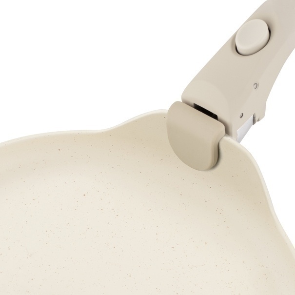 Patelnia do naleśnik&oacute;w indukcyjna Starke Pro Compacti Cream 26 cm z odpinanym uchwytem
