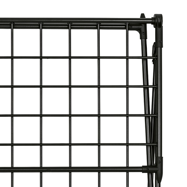 Suszarka balkonowa Konighoffer Navy Black czarna 174 x 61 x 108 cm