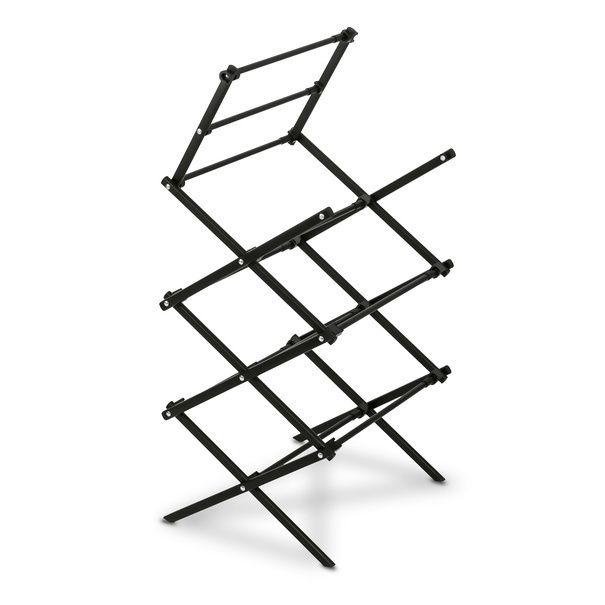 Suszarka na pranie pionowa teleskopowa Konighoffer Cortina 77.5 x 28 x 95 cm czarna