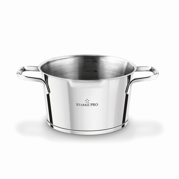 Zestaw garnk&oacute;w nierdzewnych z pokrywkami Starke Pro Speziale 8 element&oacute;w