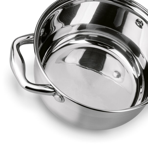 Garnek nierdzewny z pokrywką Tadar Alma 1,8 l