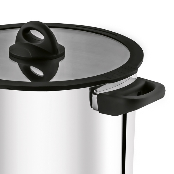 Garnek wysoki nierdzewny z pokrywką Starke Pro Sante 12,5 l indukcja