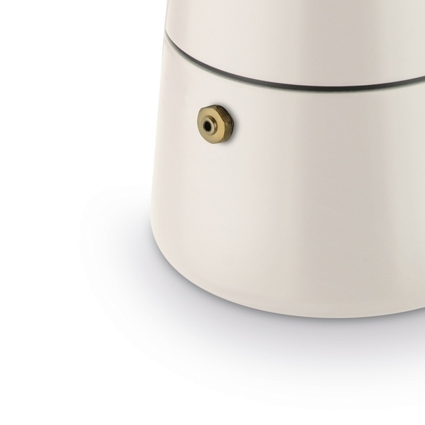 Kawiarka nierdzewna Konighoffer Cortado 6 filiżanek kremowa