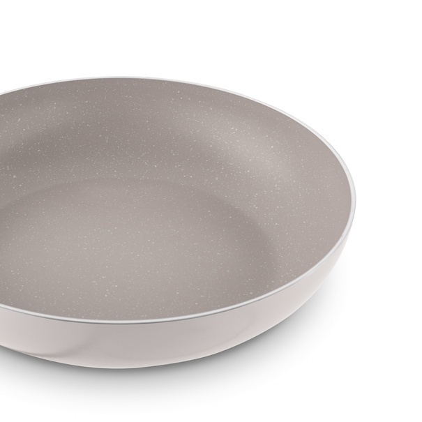 Patelnia na indukcję non-stick z pokrywką Konighoffer Tierra Beige 24 cm