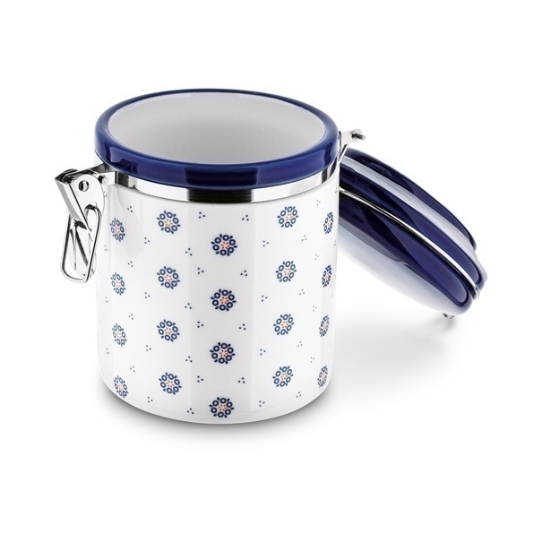 Pojemnik ceramiczny z klipsem Tadar Folklor 550 ml