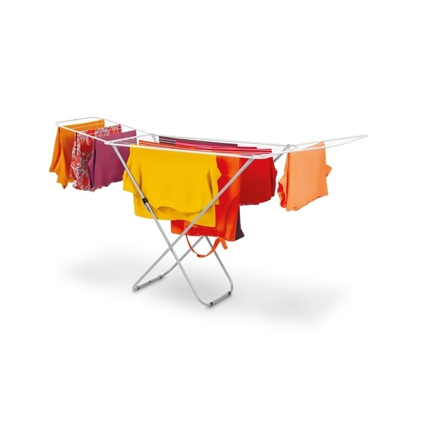 Suszarka balkonowa Tadar Classic 180 x 50 x 105 cm szaro-biała