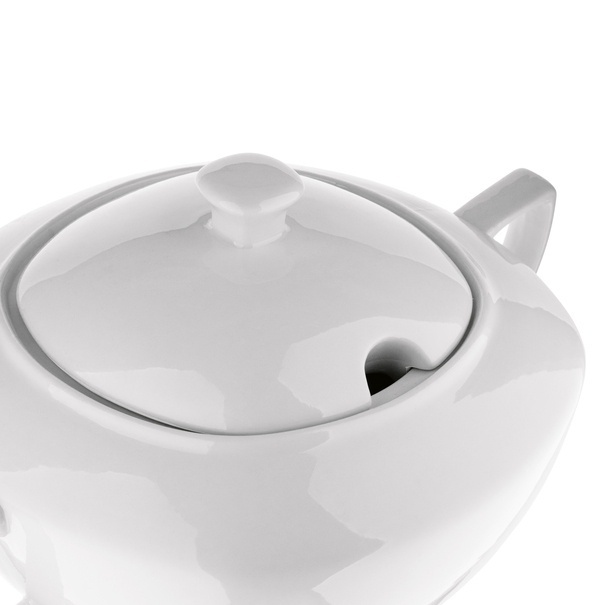 Waza do zupy porcelanowa Tadar II 3 l biała