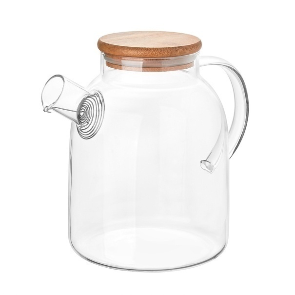 Dzbanek z zaparzaczem i szklanym podgrzewaczem Tadar Nexo 1,6 l