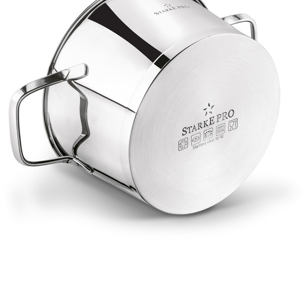 Garnek nierdzewny z pokrywką Starke Pro Speziale 3,1 l