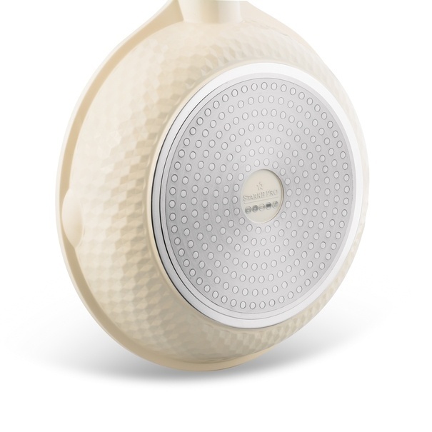 Komplet 3 patelni na indukcję Starke Pro Texture Creamy 20 24 28 cm