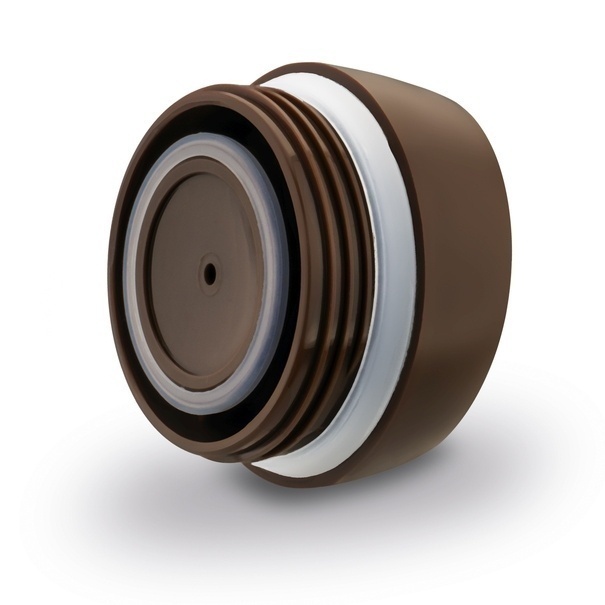 Kubek termiczny Konighoffer Nevis 450 ml kremowy