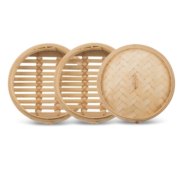 Parowar bambusowy Tadar dwupoziomowy 20 cm