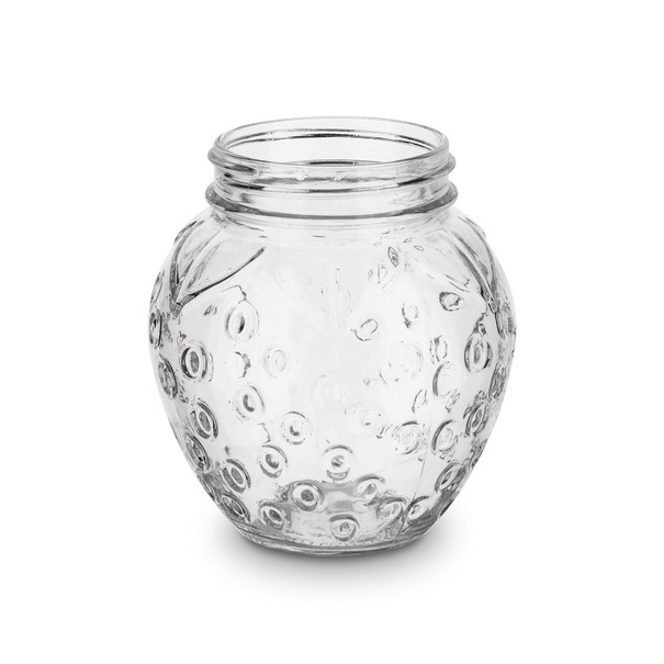 Słoik szklany z metalową zakrętką Tadar Truskawka 1000 ml