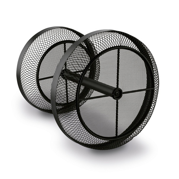 Koszyk na owoce dwupoziomowy Konighoffer Harmony 31 x 30 cm czarny