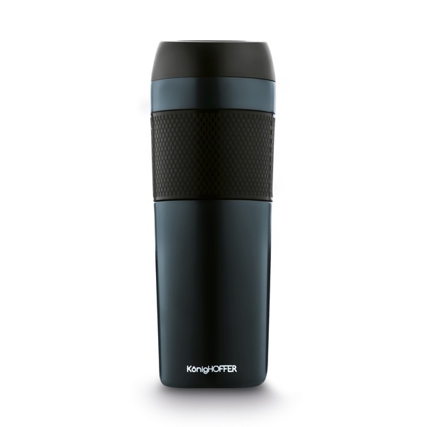 Kubek termiczny Konighoffer Nevis 450 ml granatowy