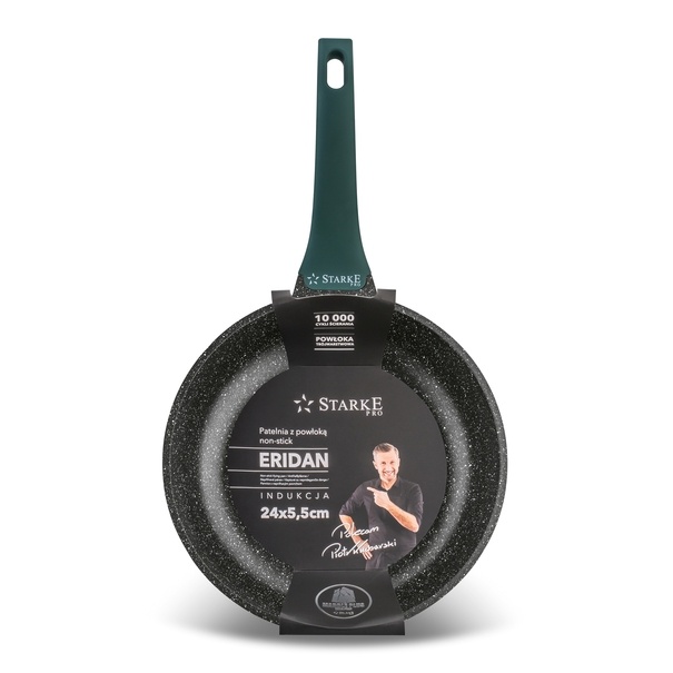 Patelnia na indukcję marmurowa Starke Pro Eridan 24 cm