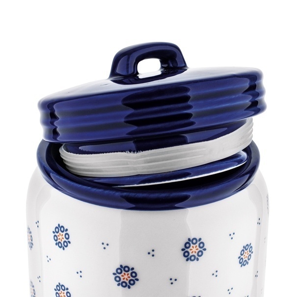 Pojemnik na przyprawy, kawę i herbatę Tadar Folklor 900 ml z pokrywką
