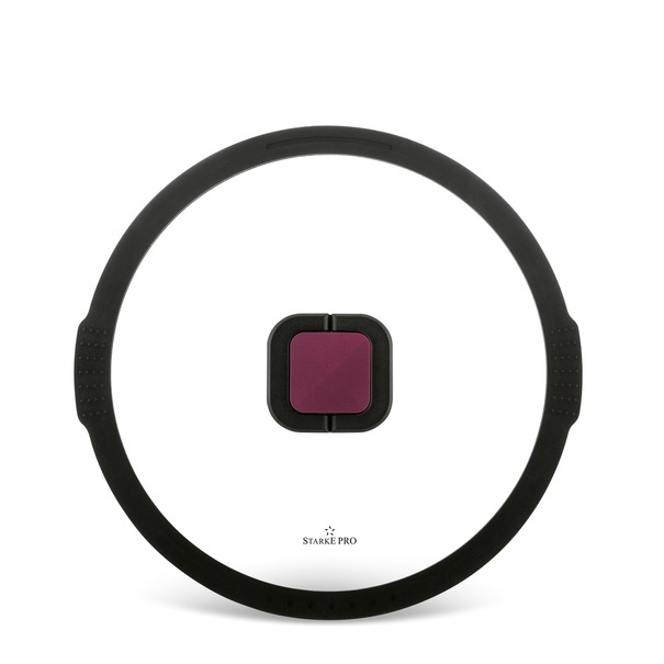 Pokrywki do garnków i patelni z silikonowym rantem Starke Pro 20/24/28 cm funkcja odcedzania