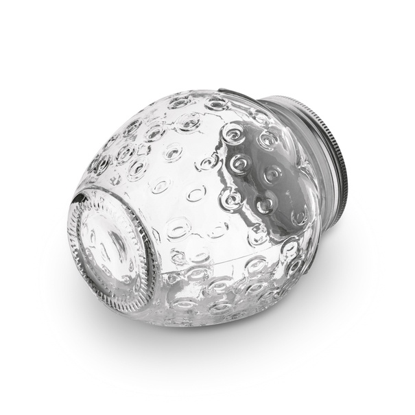 Słoik szklany z metalową zakrętką Tadar Truskawka 1000 ml