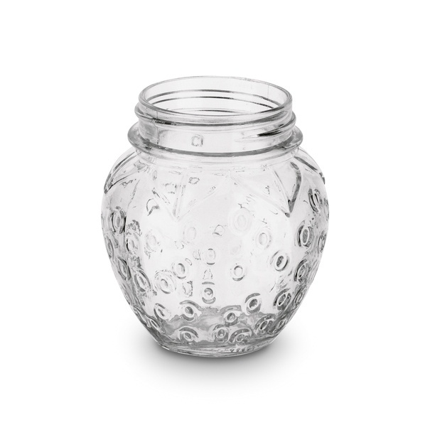 Słoik szklany z metalową zakrętką Tadar Truskawka 500 ml