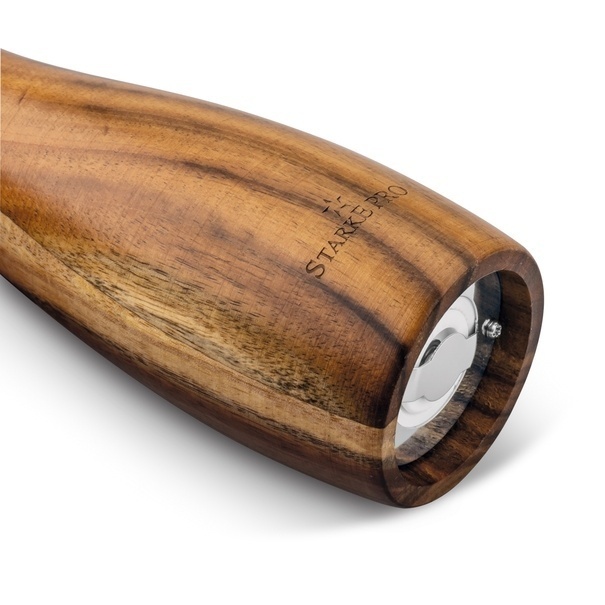 Zestaw 2 młynk&oacute;w ręcznych do soli i pieprzu Starke Pro Burgas