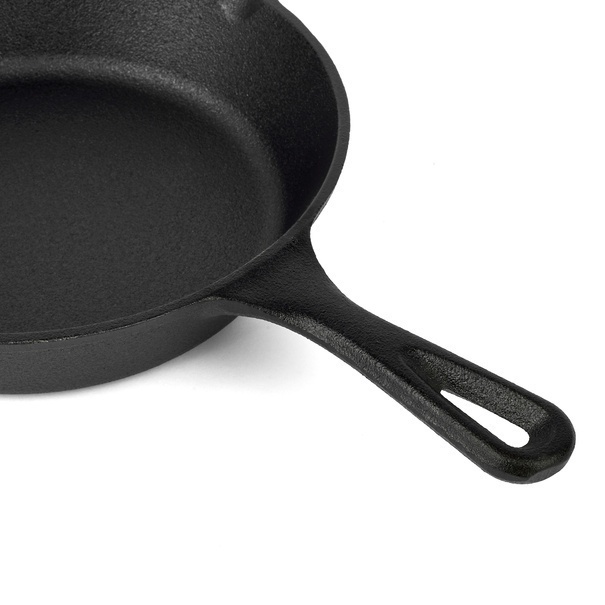 Zestaw 3 patelni żeliwnych z nakładką silikonową Konighoffer 20 cm 24,5 cm 29 cm