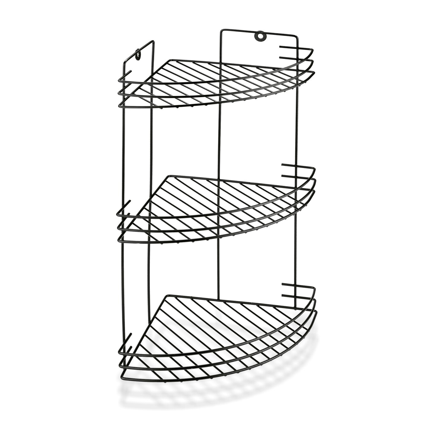 P ka azienkowa Naro na Trzypoziomowa Tadar 20 X 25 5 X 39 5 Cm Czarna 