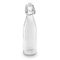 Butelka szklana z klipsem Tadar Paski 550 ml