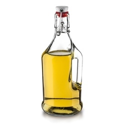Butelka szklana z rączką i klipsem Tadar 500 ml