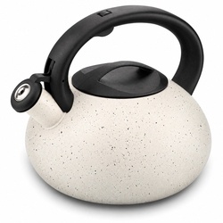 Czajnik nierdzewny Tadar Vita 2,5 l kremowy marble