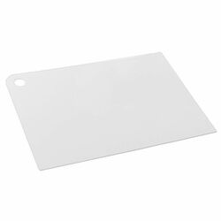 Deska do krojenia duża Plast Team 34,5 x 24,5 cm cienka biała