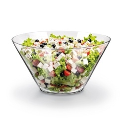 Duża szklana miska salaterka Tadar Cone 4l