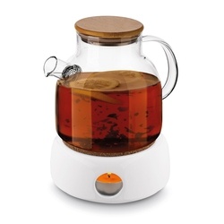 Dzbanek szklany ze spiralą i podgrzewaczem ceramicznym Konighoffer Nexo 1,3 l