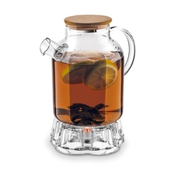 Dzbanek z zaparzaczem i szklanym podgrzewaczem Tadar Nexo 1,6 l
