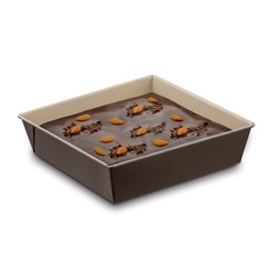 Forma uniwersalna z powłoką ceramiczną Tadar kwadratowa 24 x24 x 6 cm