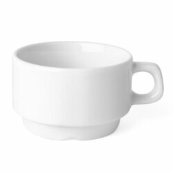 Filiżanka do kawy i herbaty porcelanowa Lubiana Hel 250 ml