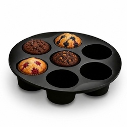 Forma do 7 muffin silikonowa do frytkownicy beztłuszczowej airfryera Tadar 21 x 21 x 4 cm