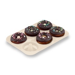 Forma do pieczenia 6 pączków Tadar Silico 25 x 18 cm