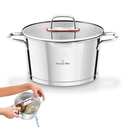 Garnek nierdzewny z pokrywką Starke Pro Speziale 5,4 l