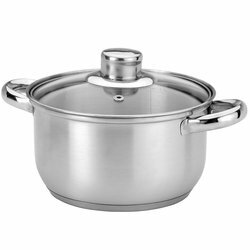 Garnek ze stali nierdzewnej Tadar Bahama 18 cm z pokrywką