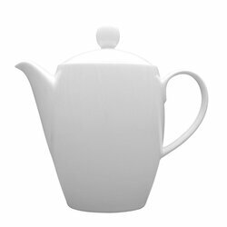 Imbryk do herbaty porcelanowy Lubiana Kaszub 2 l biały