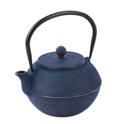 Imbryk do herbaty z zaparzaczem żeliwny Konighoffer Hanako 1,2 l granatowy
