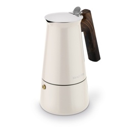 Kawiarka nierdzewna Konighoffer Cortado 6 filiżanek kremowa