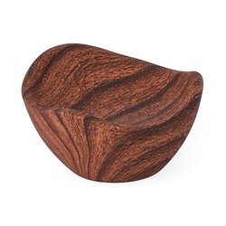 Uchwyt do pokrywki soft touch imitujący drewno Konighoffer brązowy