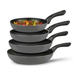 Komplet 4 patelni na indukcję Tadar Amarantina Grey 18 20 24 28 cm
