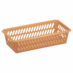Koszyk plastikowy uniwersalny Plast Team 20 x 10,3 x 4,9 cm pomarańczowy