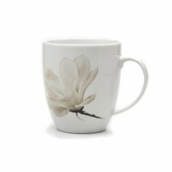 Kubek do kawy i herbaty porcelanowy Lubiana Filip Magnolia 380 ml